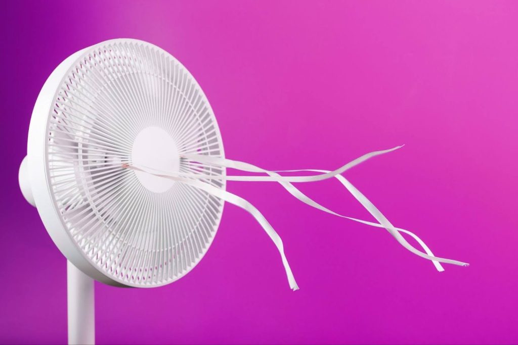 use fans and dehumidifiers